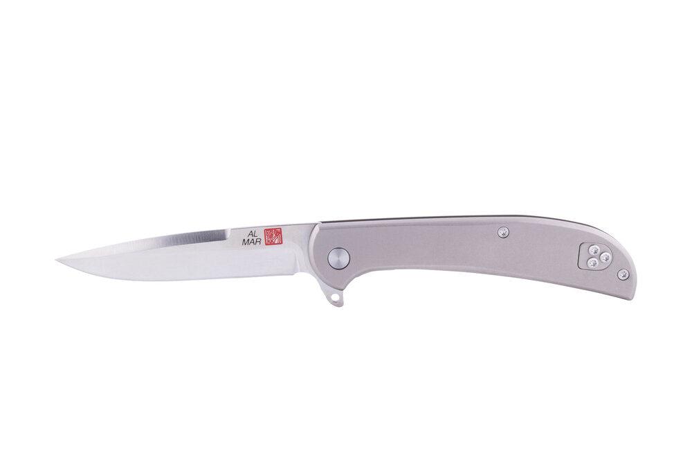 Al Mar UL Titanium Falcon Pocket Knife 3.15" D2 Blade