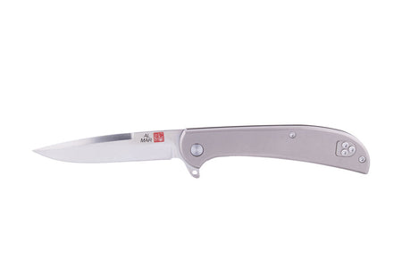 Al Mar UL Titanium Falcon Pocket Knife 3.15" D2 Blade