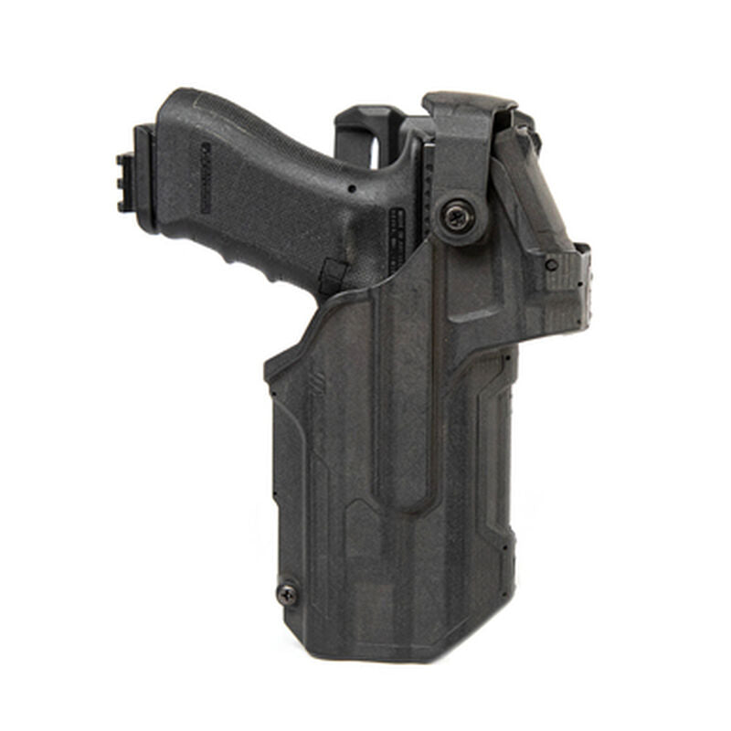 Blackhawk L3D T-Series Right Hand Black Duty Holster Glock 17/19/22/23 TLR7A 509T Optic