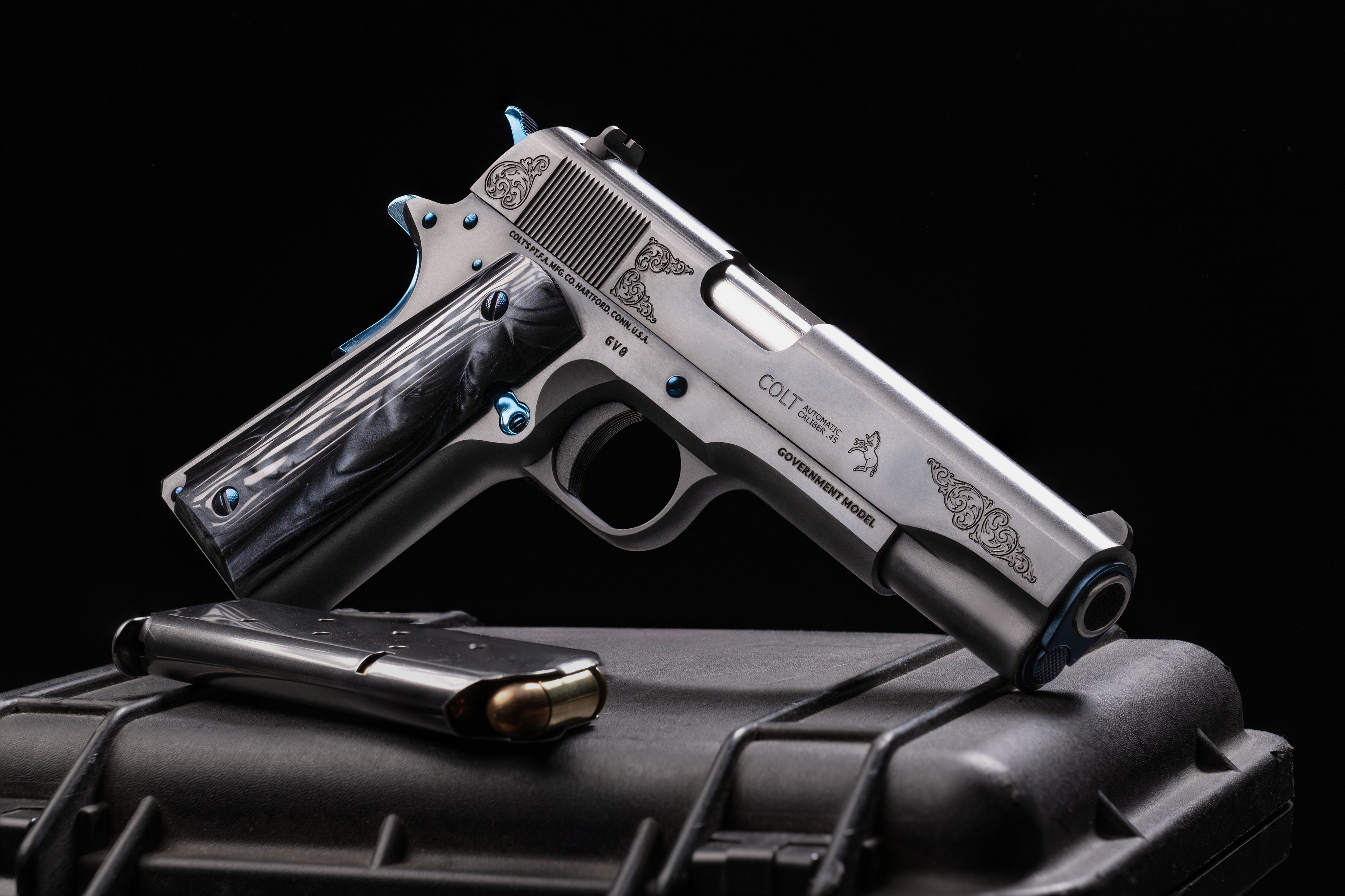 COLT MIDNIGHT 1911 45ACP PSTL 5" BLACK 1-7RD 1 OF 300 MADE
