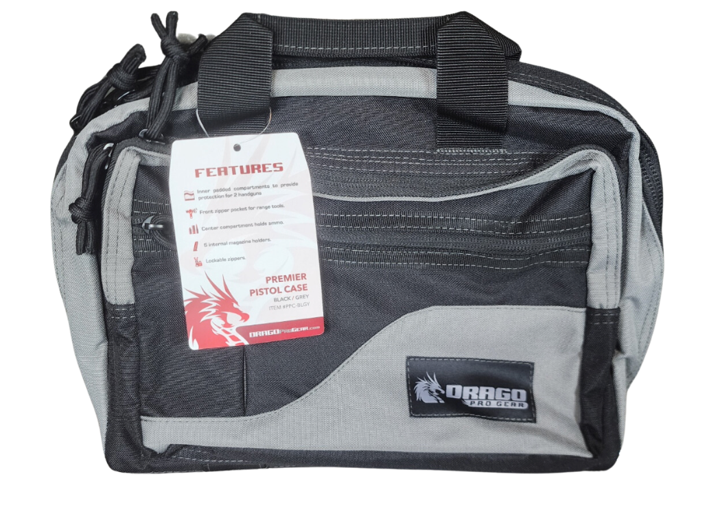 Drago Pro Gear Premier Series Pistol Storage Case Black