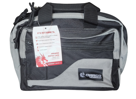 Drago Pro Gear Premier Series Pistol Storage Case Black
