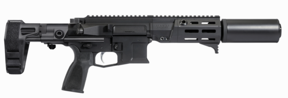 MAXIM DEFENSE PDX-SD 300BLK PISTOL 5.5" BBL, SCW BRACE, ARID, PDX-SD 7.62 SUPPRESSOR 1-30RD MAG