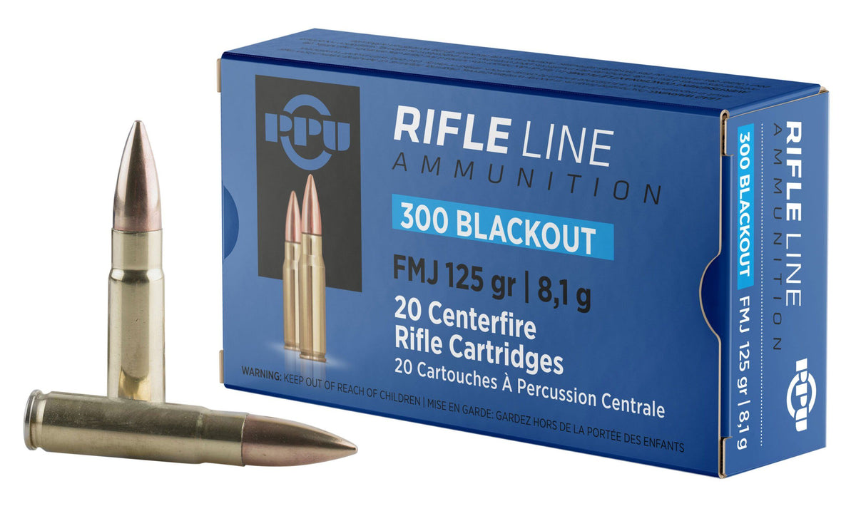 Prvi Partizan  .300 AAC Blackout 125 grain Full Metal Jacket ammunition
