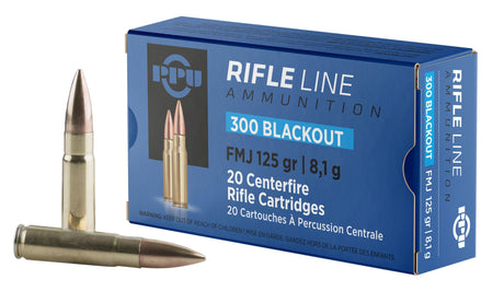 Prvi Partizan  .300 AAC Blackout 125 grain Full Metal Jacket ammunition