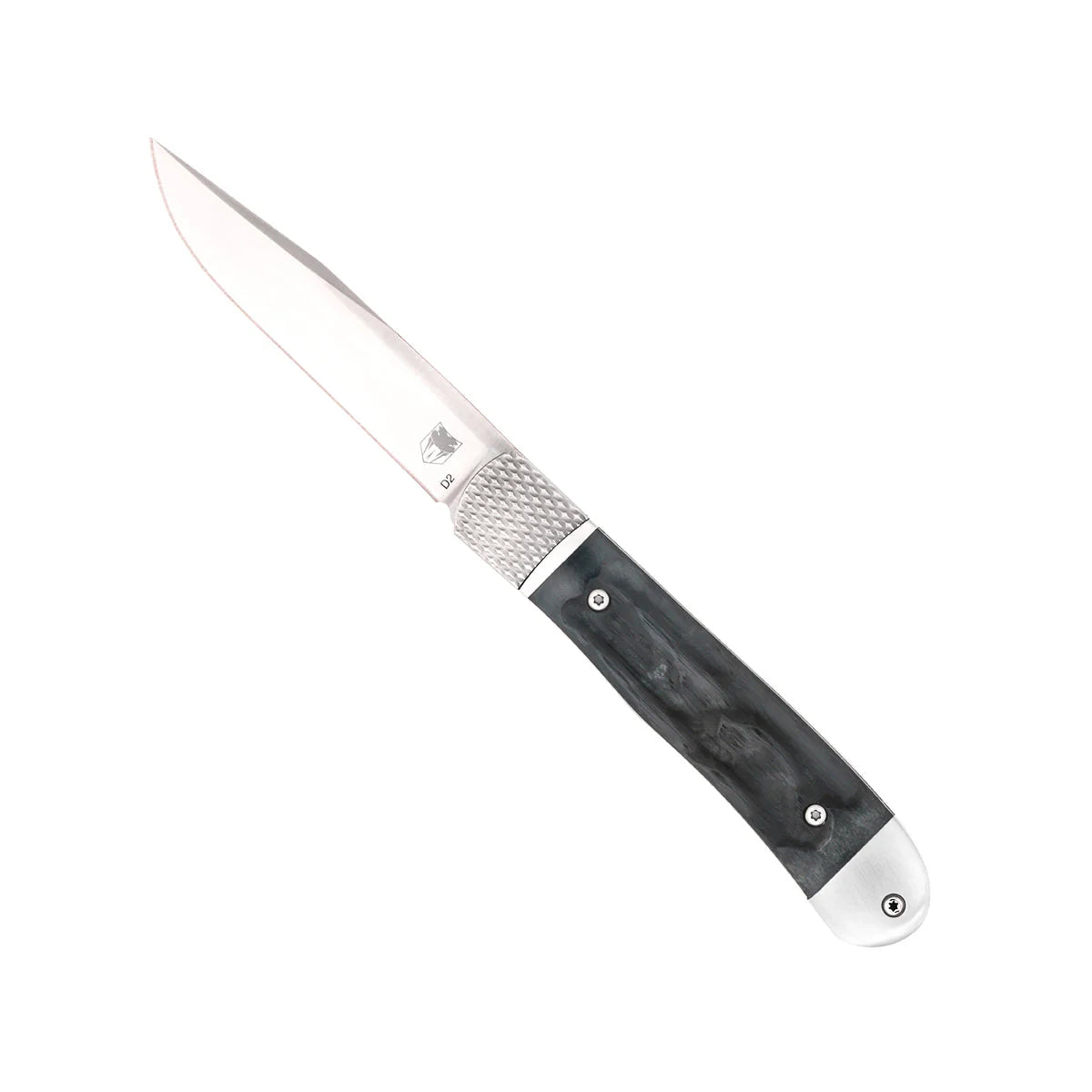 CobraTec Black Trapper Hidden Release Pocket Knife