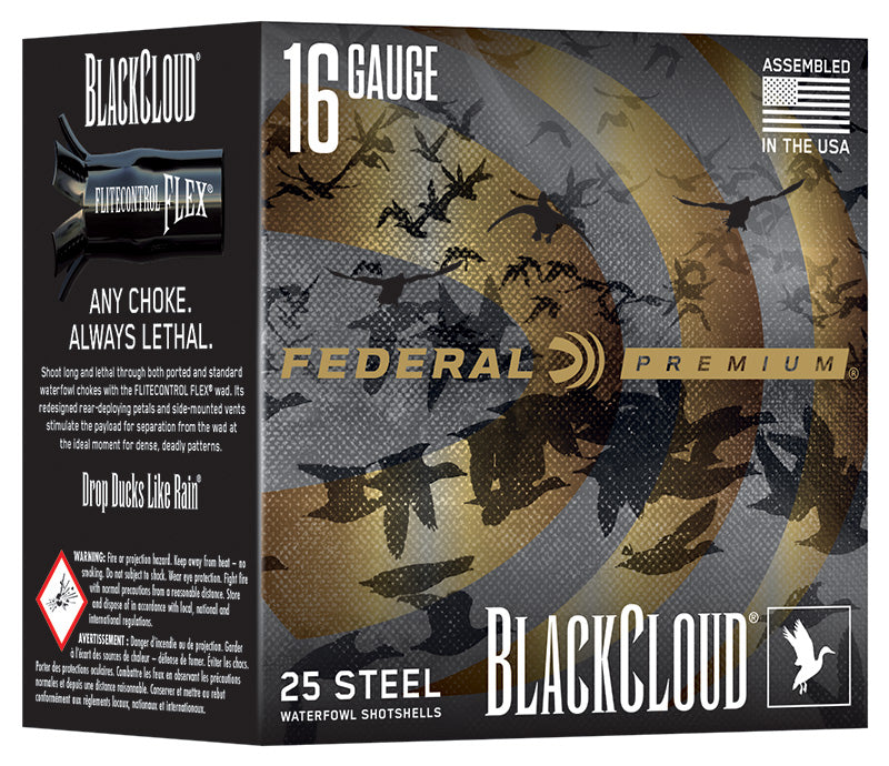 Federal BLACK CLOUD #2 16 Gauge 7/8 oz 2.75 in