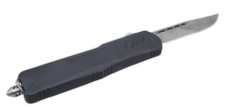 Great Lakes 8" Auto Smooth Blade Knife Sniper Grey