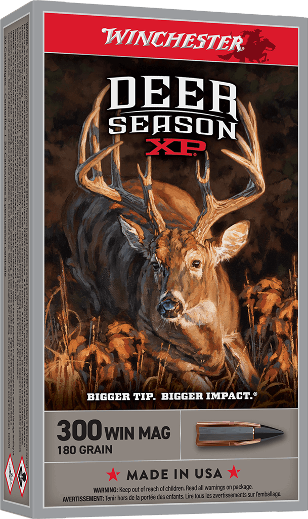 Winchester DEER SEASON XP .300 Winchester Mag 180 grain Polymer Tip ammunition