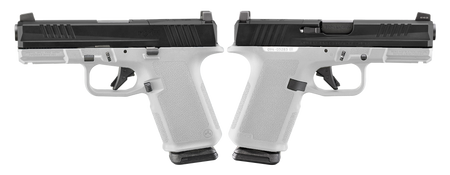 RUGER RXM 9MM PISTOL 4" BBL WHITE, MAGPUL EHG, O.R. 2-15RD MAGS