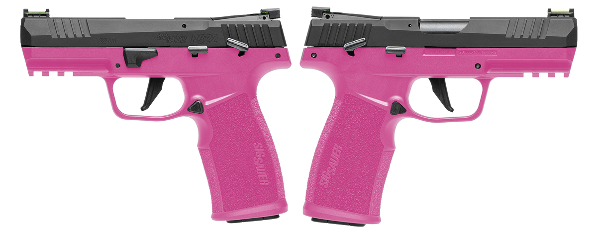 SIG SAUER P322C 22LR PSTL THRD BBL, O.R. 2-20RD HOT PINK - ORION EXCLUSIVE