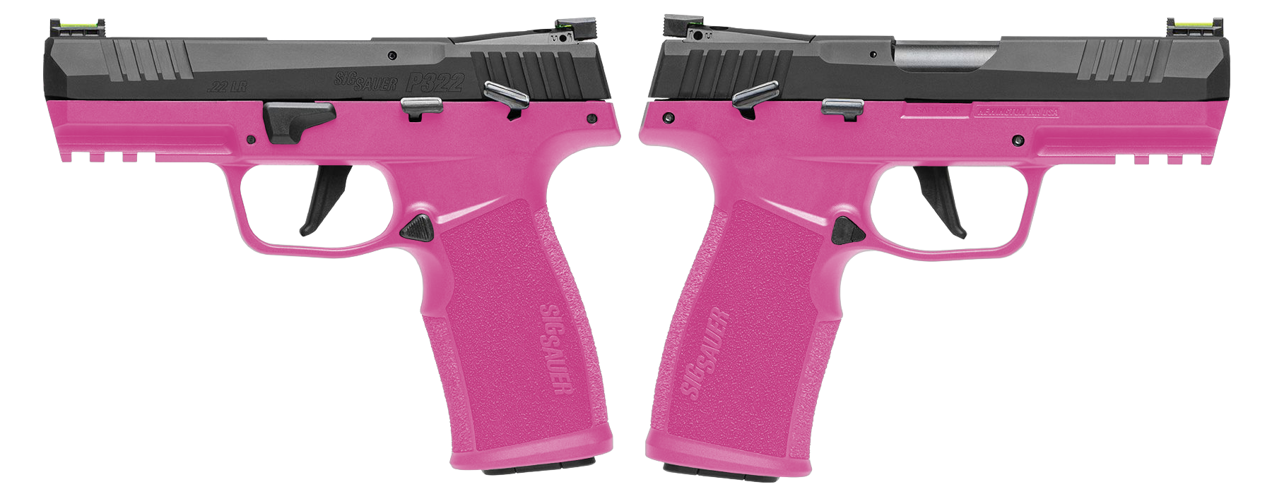 SIG SAUER P322C 22LR PSTL THRD BBL, O.R. 2-20RD HOT PINK - ORION EXCLUSIVE