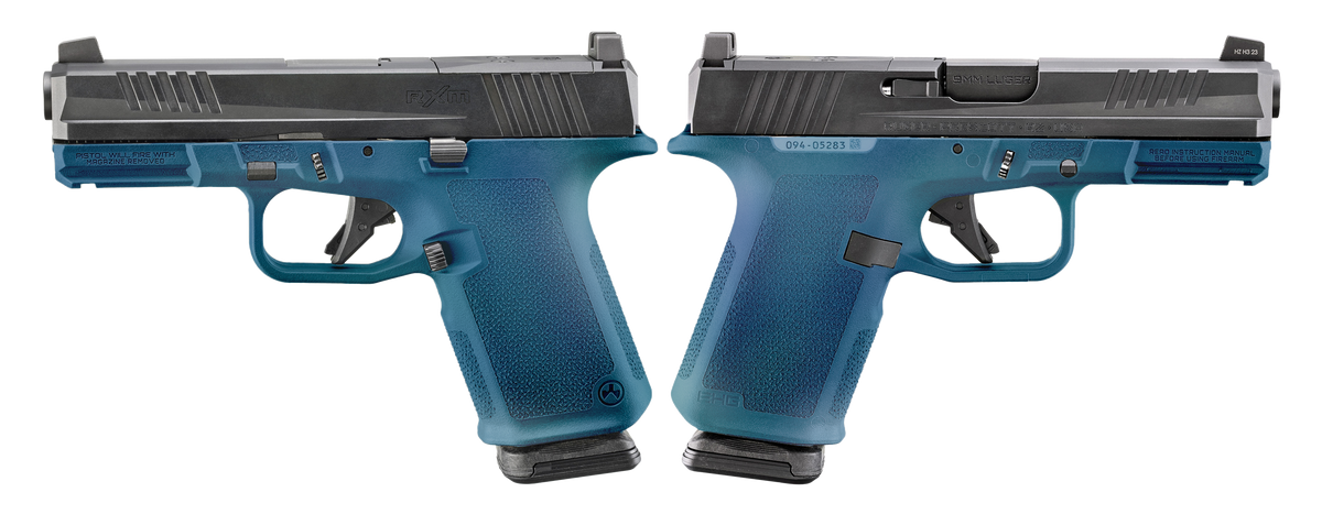RUGER RXM 9MM PISTOL 4" BBL FX TYPHOON, MAGPUL EHG, O.R. 2-15RD MAGS - ORION EXCLUSIVE