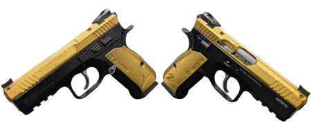 CZ SHADOW II COMPACT 9MM PISTOL GOLD 4" 2-15RD MAGS