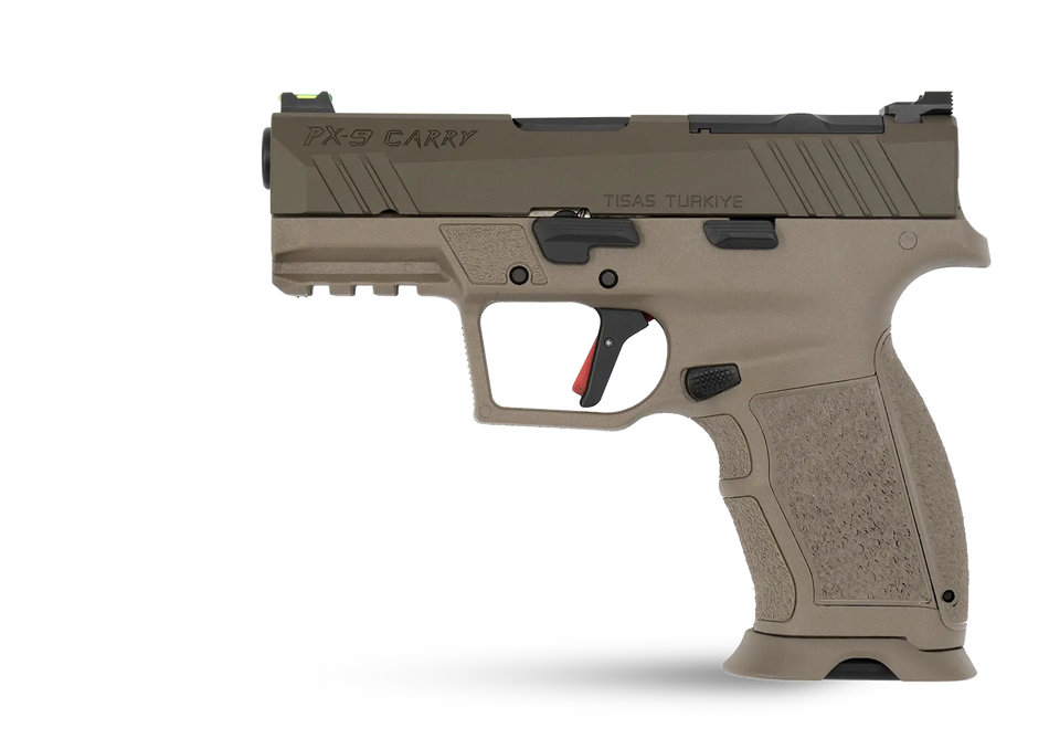 TISAS PX-9 9MM 3.5" FDE, 15RD