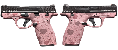 SMITH & WESSON BODYGUARD 2.0 MS BLUSH HEARTS 380ACP 2.75" 1-10RD 1-12RD