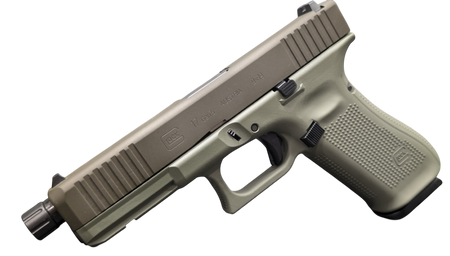 GLOCK 17 GEN 5 9MM TWO TONE ODG PISTOL 4.49" 3-15RD MAGS