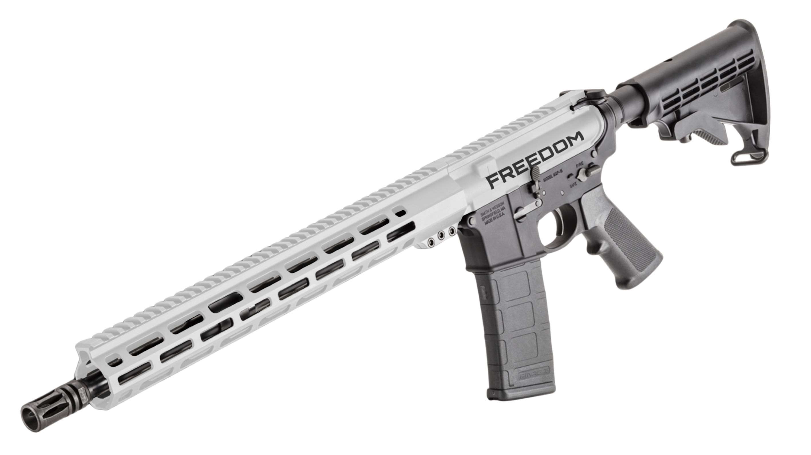 SMITH & WESSON M&P 15 SPORT III FREEDOM 16" 5.56 WHITE/BLACK 1-30RD MAG