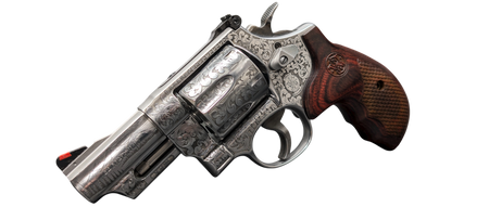 SMITH & WESSON 629 DELUXE STS ENGRAVED ALASKAN GRIZZLY 44MAG 3" 6RD DA/SA