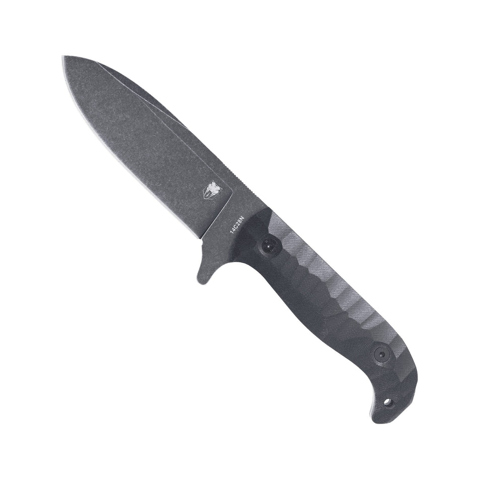 CobraTec PSK Pilot Survival Knife Black with Dark Stonewash Blade