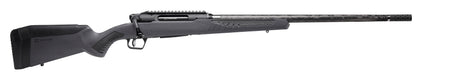 Savage Arms 57902 Impulse Mountain Hunter 300 Win Mag 3+1 24" Carbon Fiber Threaded Barrel, Black Aluminum Receiver w/Picatinny Rail, Gray AccuStock Synthetic Stock, Ambidextrous