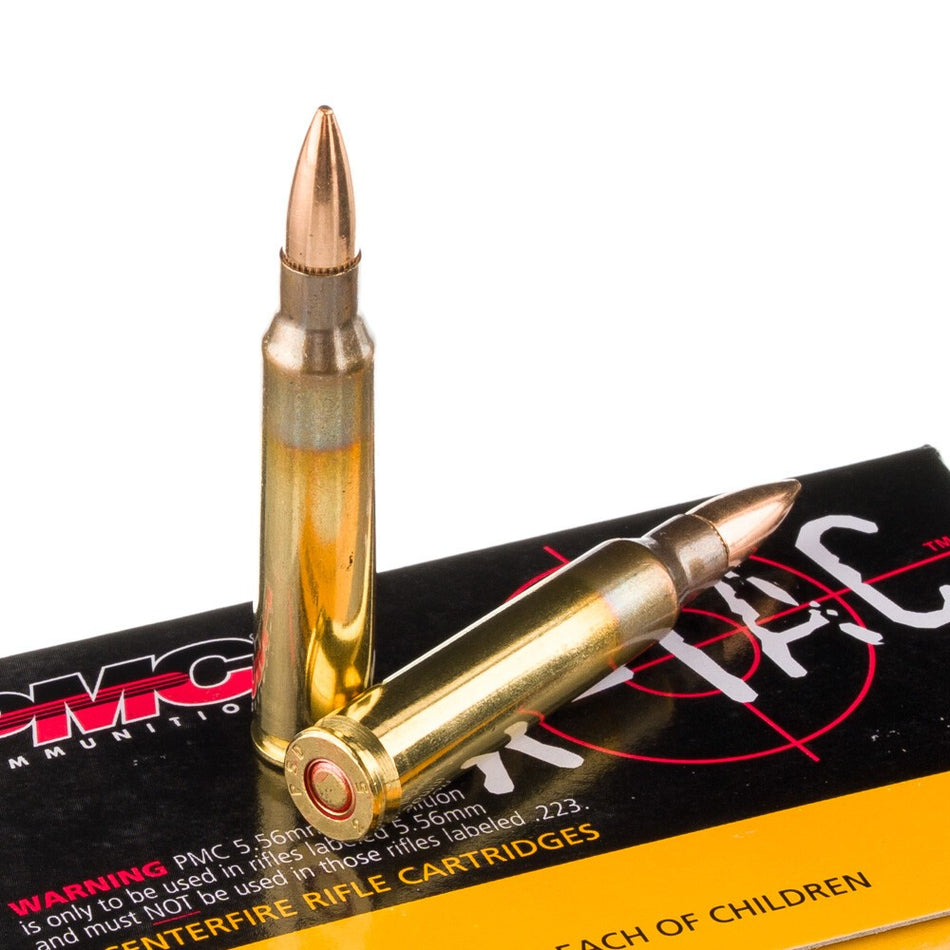 PMC X-Tac 5.56 NATO M193 55gr Full Metal Jacket Boat Tail