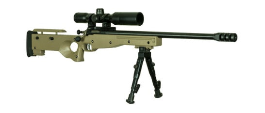 Crickett KSA2157 Precision Complete Package Youth 22 WMR 1rd 16.12" Threaded Bull Barrel w/Muzzle Brake, Thumbhole FDE Synthetic Stock w/Adjustable Cheek Comb, 10 3/8"-11 1/8" LOP, Includes 4x28 Comba