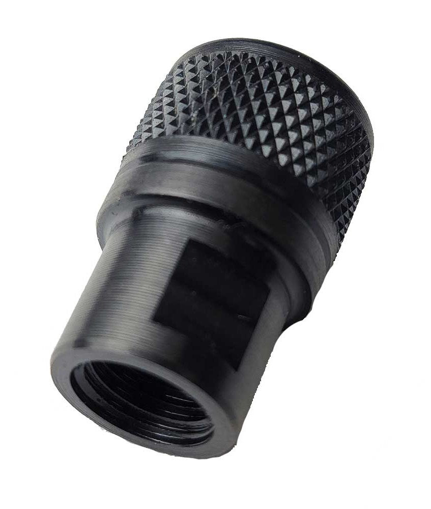 Firearm Thread Adapter 3/8x24 to 1/2-28