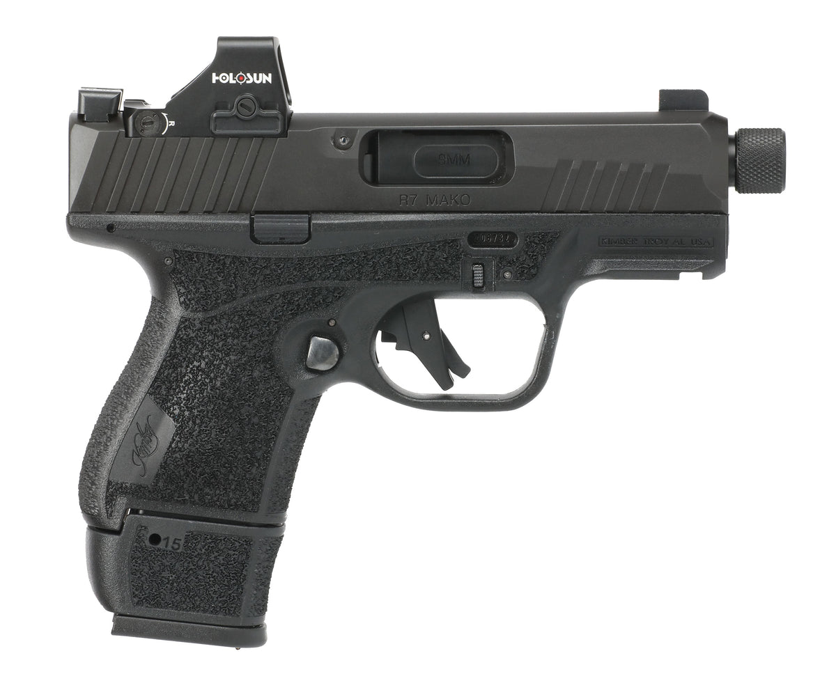 R7 MAKO 9MM BLK 15+1 OI TFS # TAC-PACK