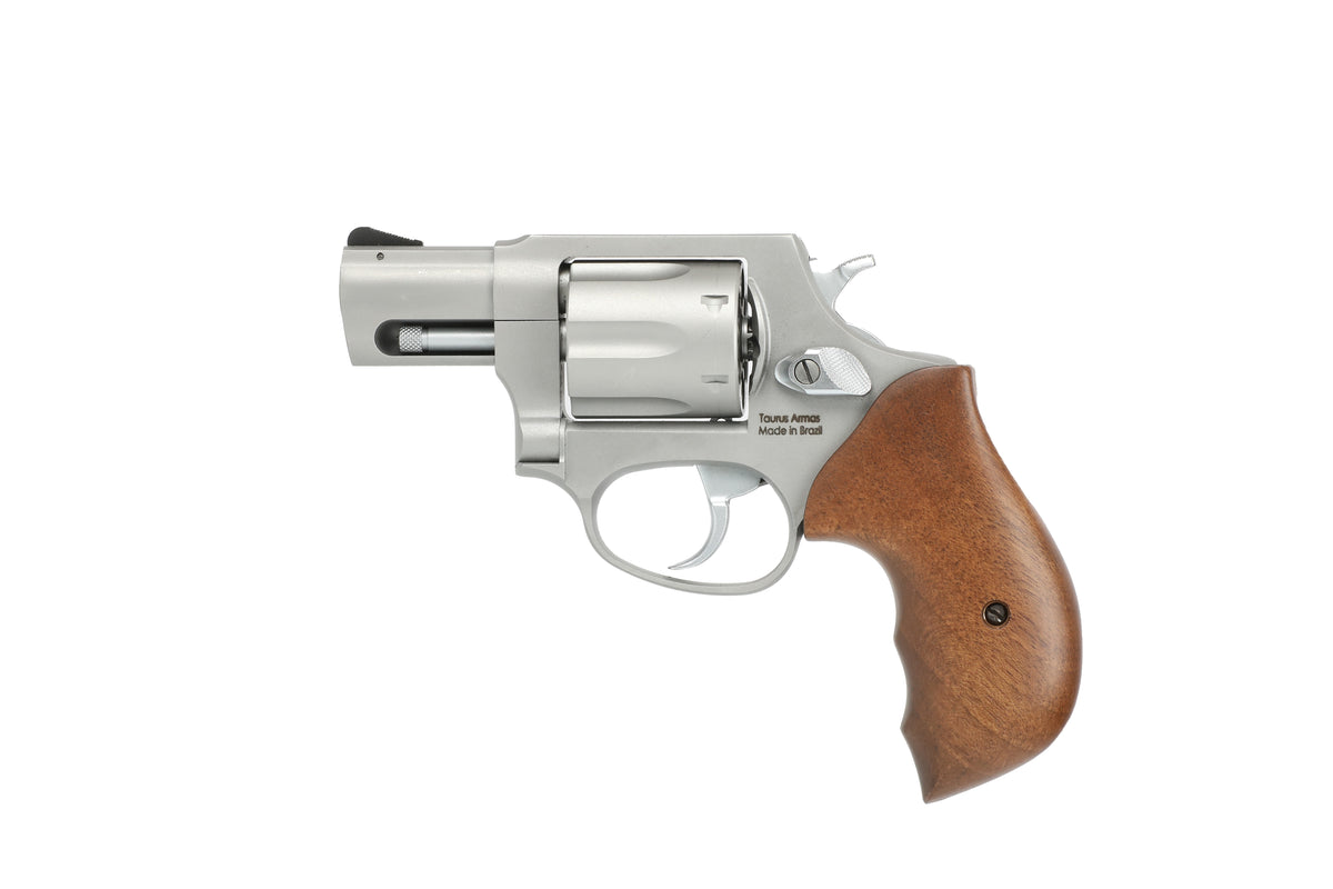 Taurus 2-32729-TW 327 Small Frame 327 Federal Mag 6rd 2" Matte Stainless Steel Barrel, Cylinder & Frame, Walnut Grip, Hammer Safety