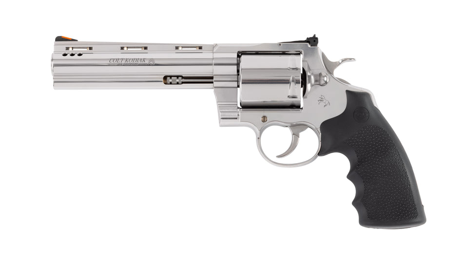 Colt Mfg KODIAKSP6RTS Kodiak 44 Mag 6 Shot 6" Stainless Steel Vent Rib Barrel, Cylinder & Frame, Exposed Hammer