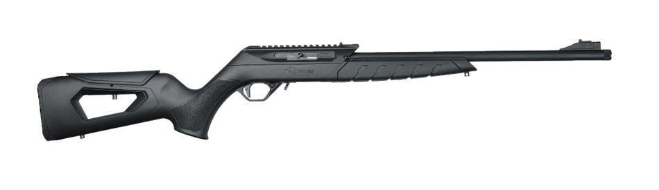 TriStar 60001 KR22 22 LR 10+1 18.50" Black Threaded Barrel, Black Receiver w/Picatinny Rail, Black Skeletonized w/Adj Comb Synthetic Stock, Ambidextrous