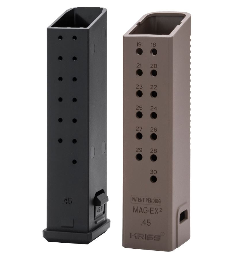 Kriss MAGEX2 Extension Kit for 10mm Magazines FDE Finish