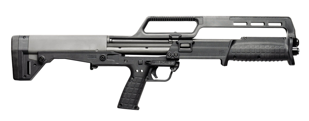 Kel-Tec KSG410BLK KSG 410 Bore 18.50" 3" 10+1, Black, Polymer Grip, Synthetic Fixed Stock, Cary Handle Fiber Optic Sights