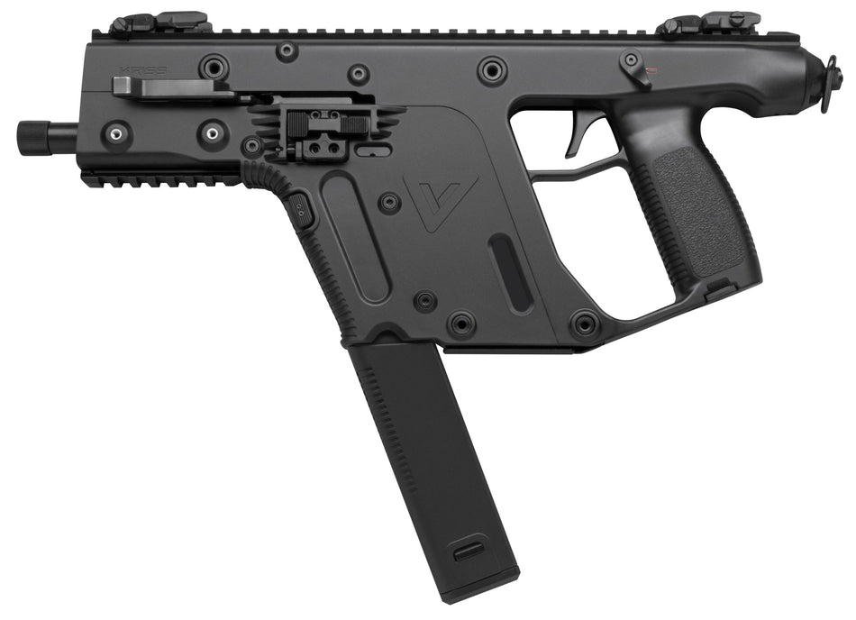 Kriss USA KV10PBL20 Vector SDP Gen2 10mm Auto 33+1 5.50" Black Nitride Threaded Barrel, Black Polymer Picatinny Rail Receiver, Black Polymer Grips, Glock Magazine Compatible