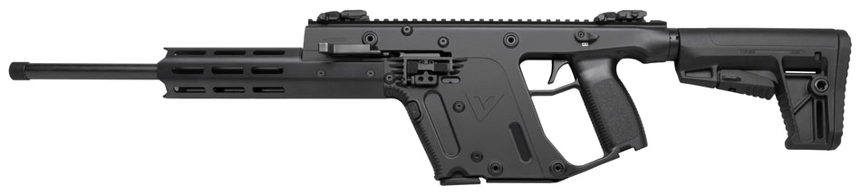 Kriss USA KV22CBL00 Vector CRB Gen2 Full Size 22 LR 10+1 16" Black Nitride Threaded Barrel, Black Picatinny Rail Aluminum Receiver, M-LOK Handguard, Black 6 Position Collapsible Synthetic Stock, Black