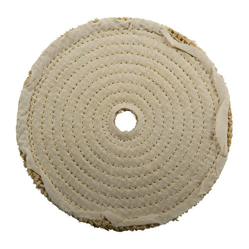 SISAL POLISHING WHEEL, 8" X .375", 7/8" ARBOR
