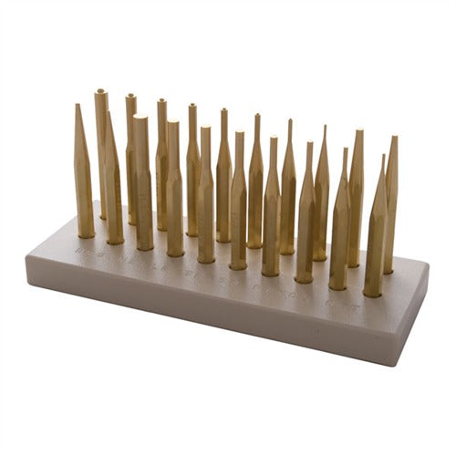 BRASS 20-PUNCH BENCH SET