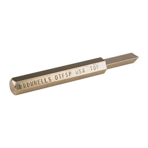 DOVETAIL FRONT SIGHT DRIFT PUNCH .280" BASE WIDTH BRASS
