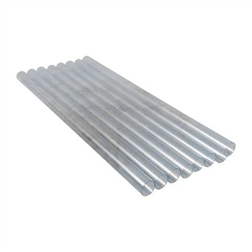 7/8"X18" PLASTIC TUBES 8 PACK