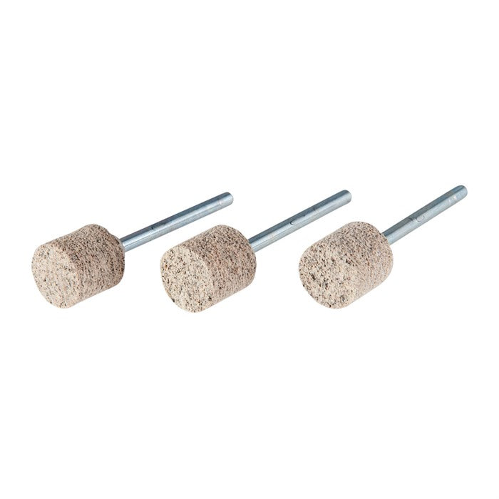 MX FINISHING WHEEL, 1/2"X 1/2", 50 GRIT, 3 PACK