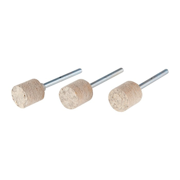 MX FINISHING WHEEL, 1/2"X 1/2", 180 GRIT, 3 PACK