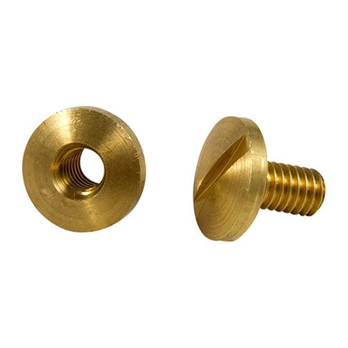 LATIGO BRASS CHICAGO SCREWS, 2 PACK