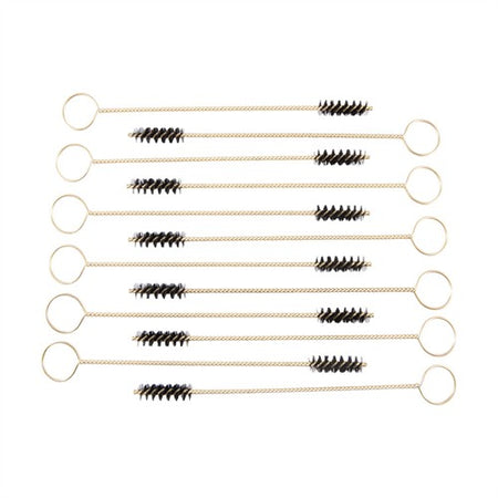 HANDGUN CLEANING BRUSHES, 9MM/.38./357 CALIBER, 12 PACK