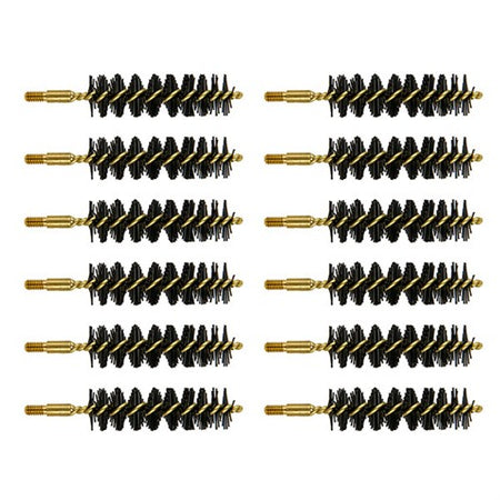 HEAVY WEIGHT BRUSH, NYLON, .58 CALIBER MUZZLELOADER, 12 PACK