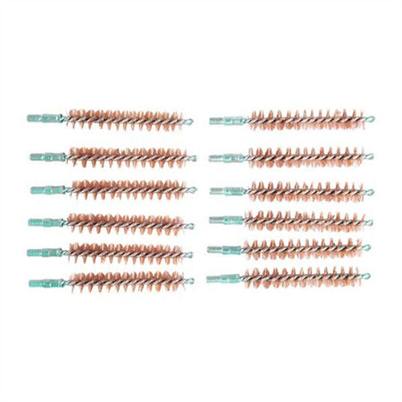 CHAMBER BRUSH, BRONZE, 9MM/.38 SPECIAL/.357 MAG, 12 PACK
