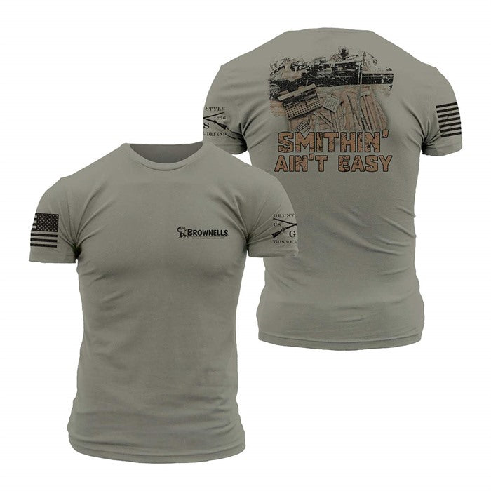 Ain't Easy Bolt Gun Smithing Apparel Shirt 810605035341