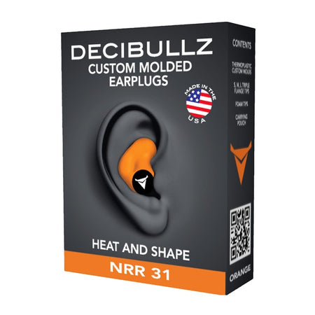 Custom Fit Molded Earplug for Shooting