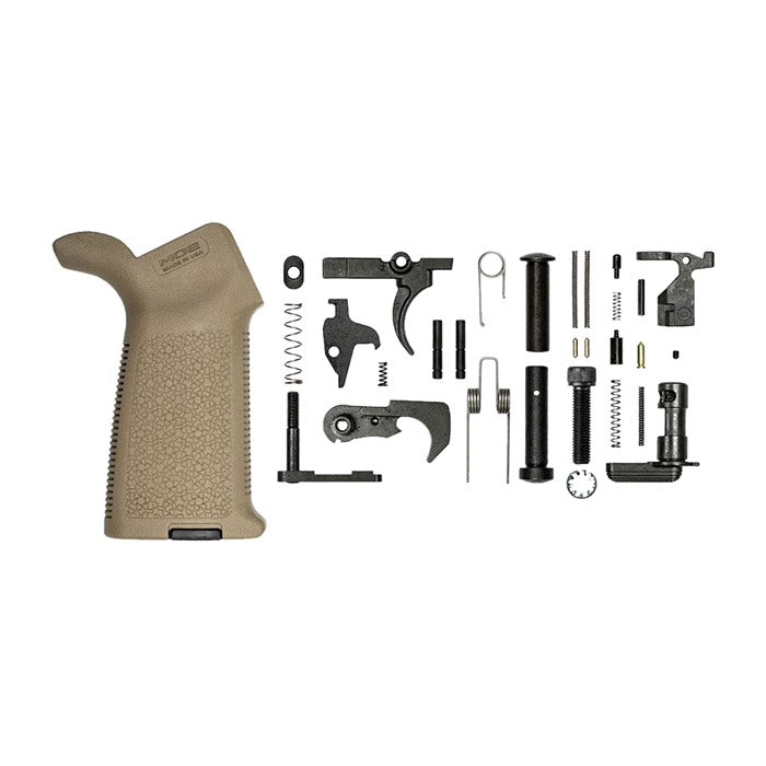 M4E1 Lower Parts Build Kit with MOE Grip for AR-15