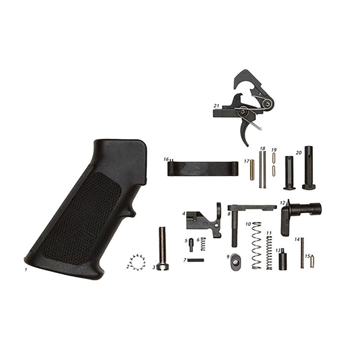 AR-15 Complete Lower Parts Kit with QMS Trigger